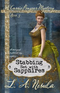 Cassie Pengear Stabbing Set with Sapphires