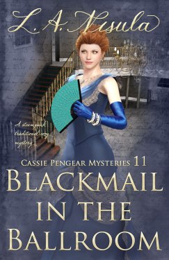 cover of L. A. Niusla's mystery novel Blackmail in the Ballroom